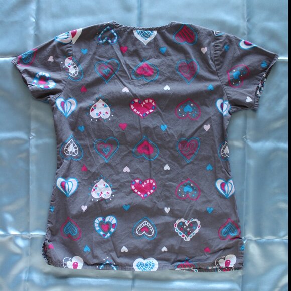 Zoe & Chloe Women's Scrub Top Lot Of 2 Tops Size X-Small - Picture 10 of 10